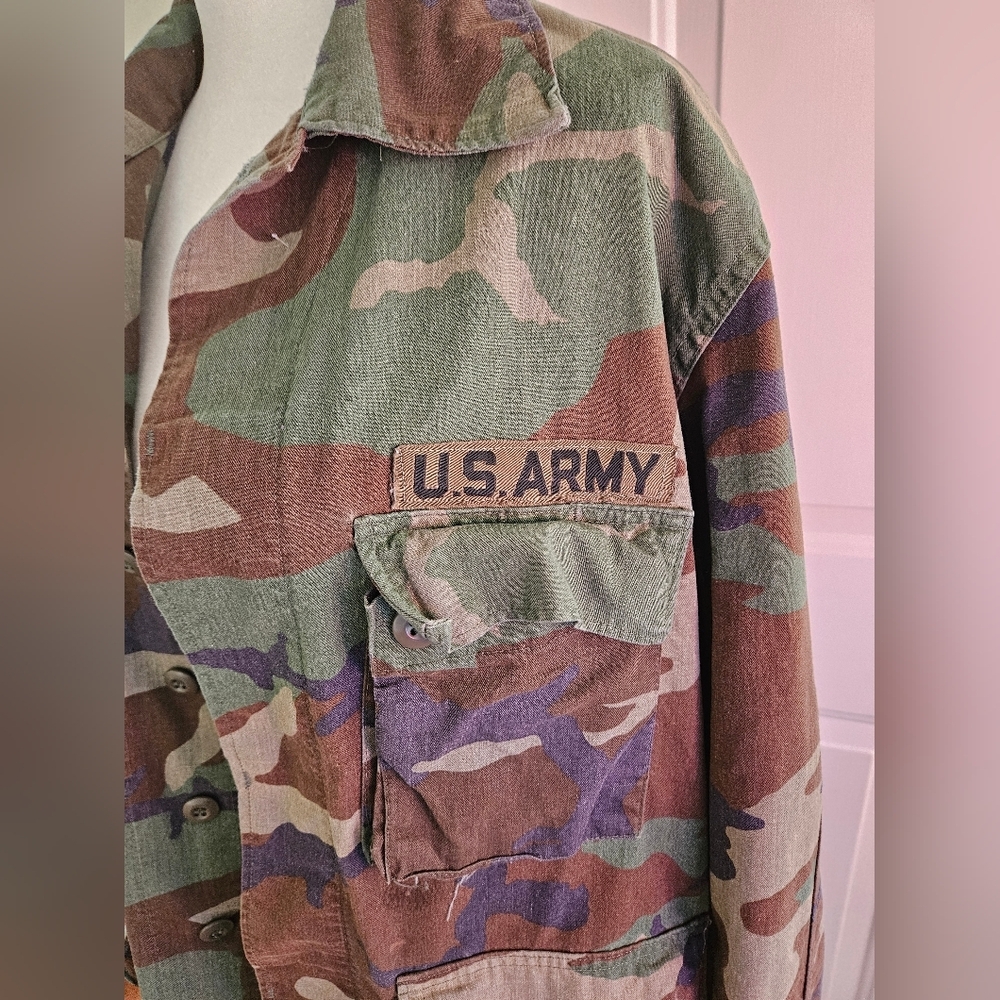 Army Jacket. Camouflage.